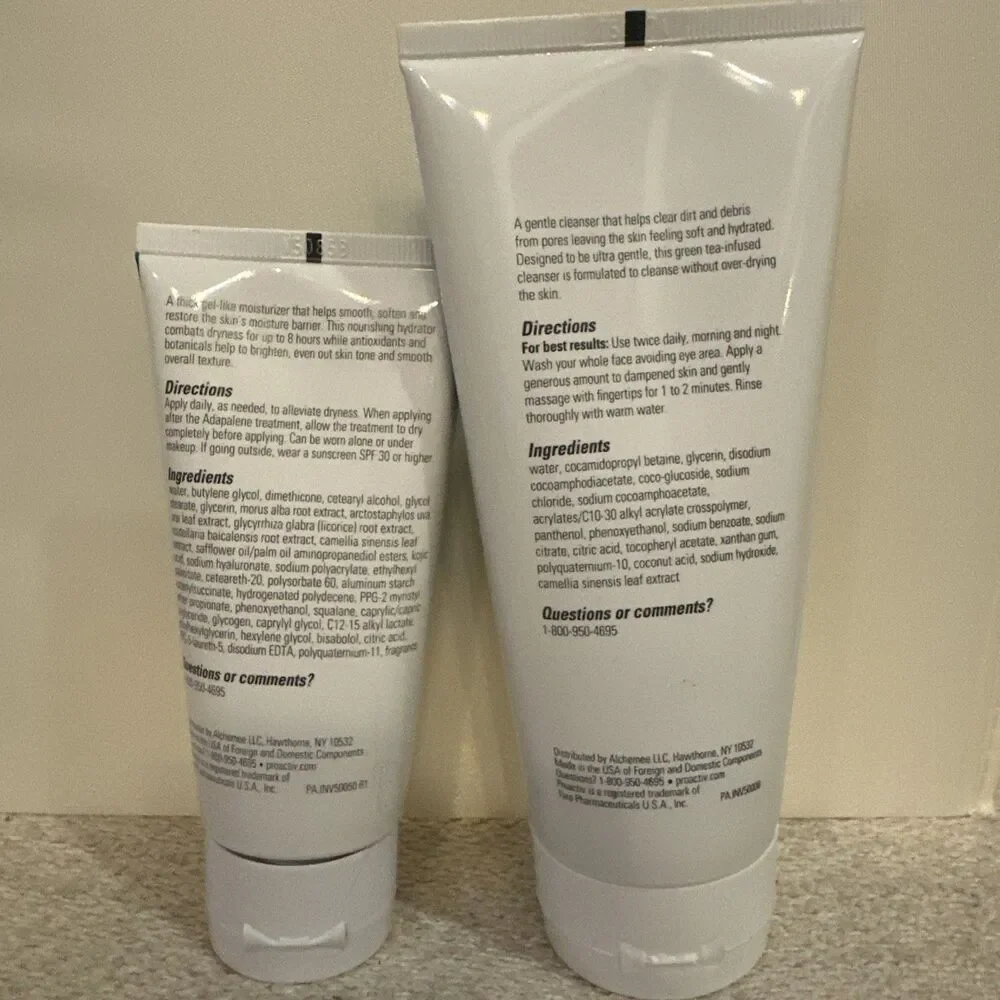 Proactiv MD Ultra Hydrating Moisturizer 3oz M & Ultra Gentle Cleanser Sealed New
